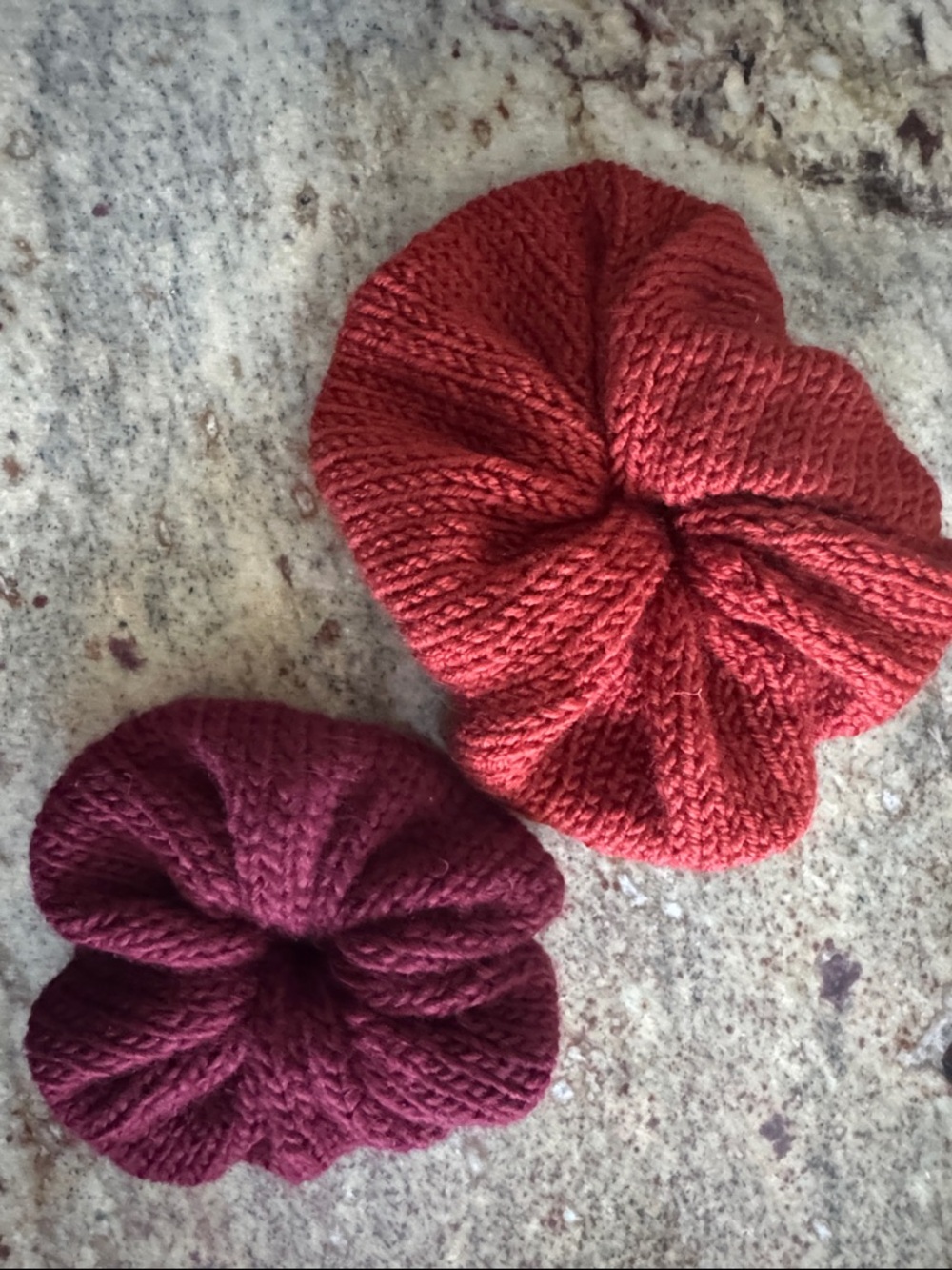 Women’s hand knit chou chou